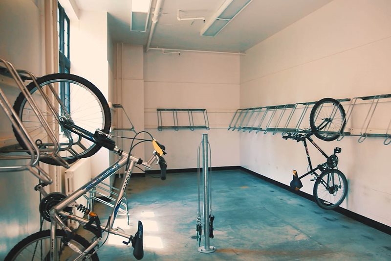 Hansee Hall bike storage