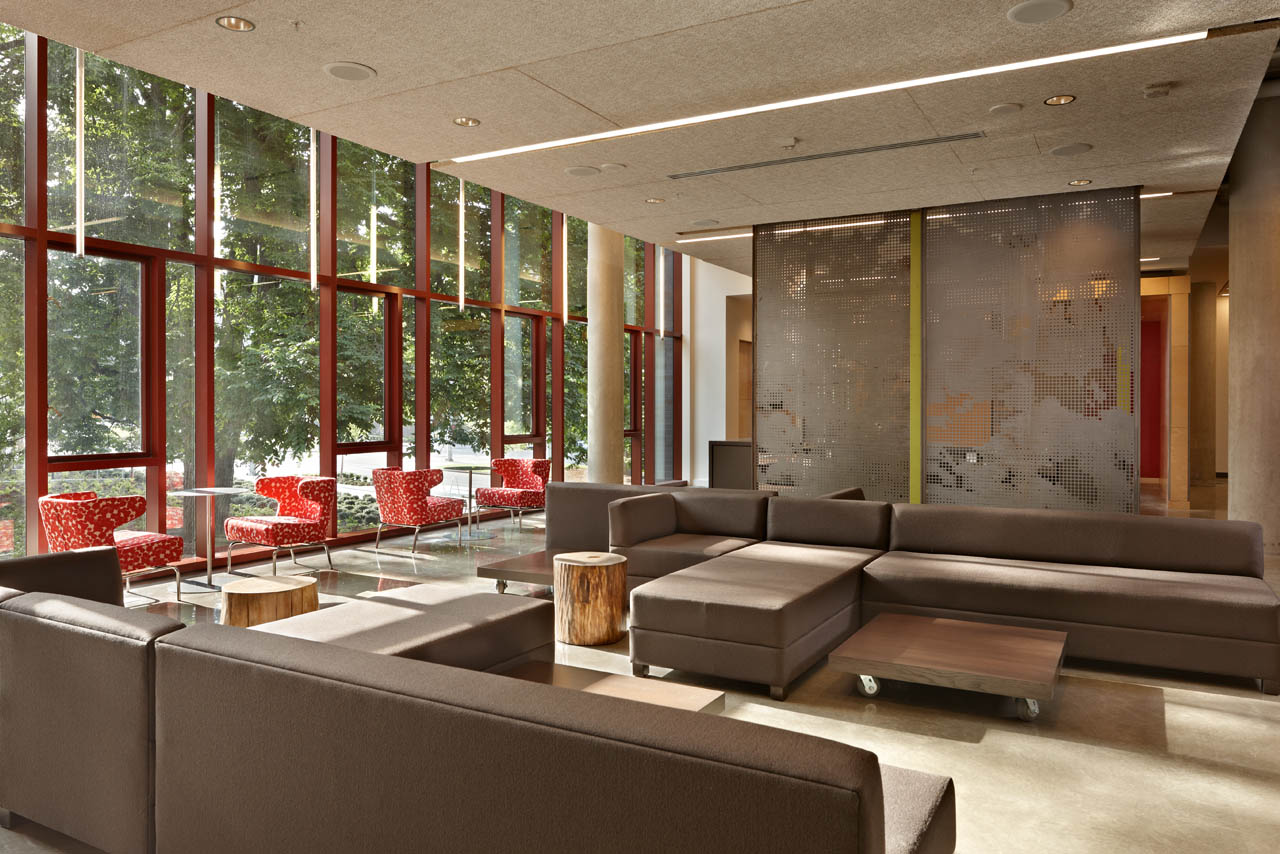 Elm Hall main lobby