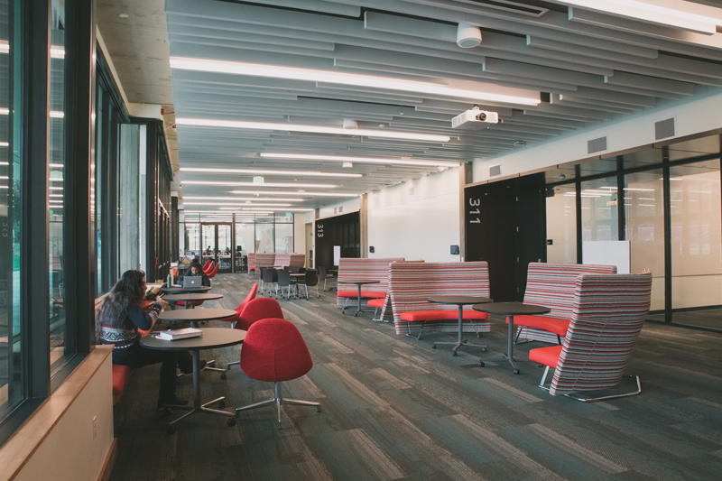 Learning Resource Center in Spratlen Hall