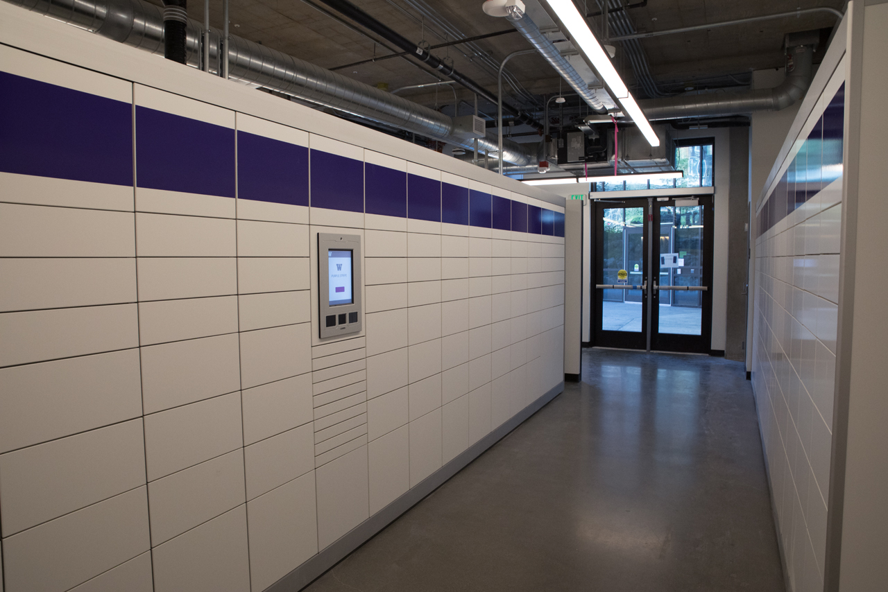 Oliver Hall Package Lockers