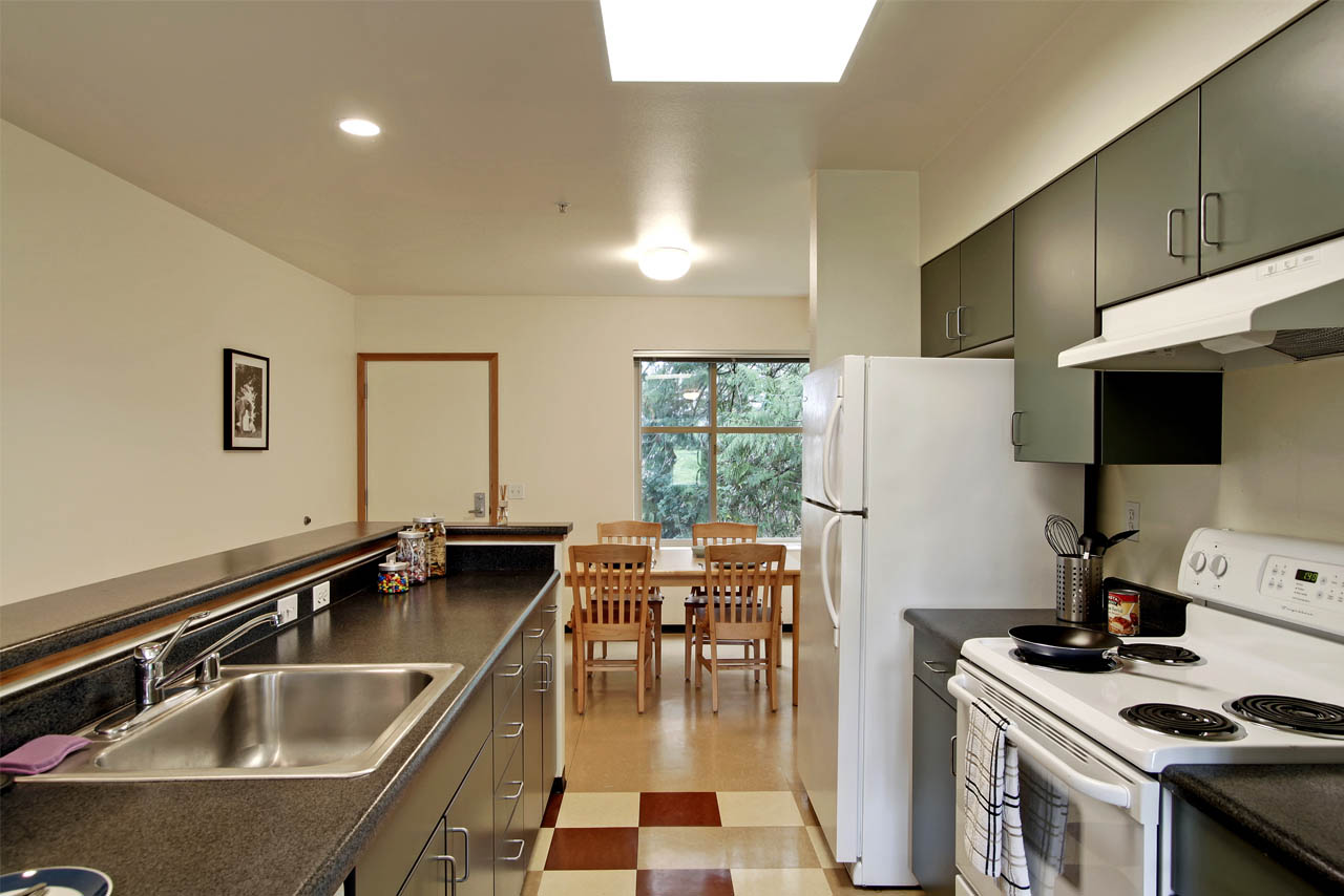 Radford Court shared kitchen