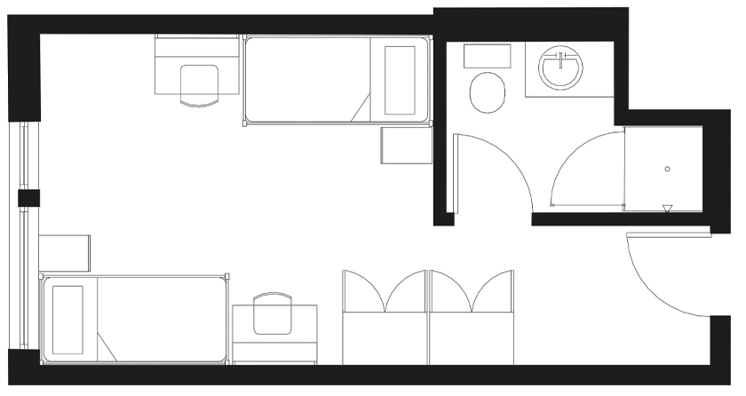 Image of Double room, private bath