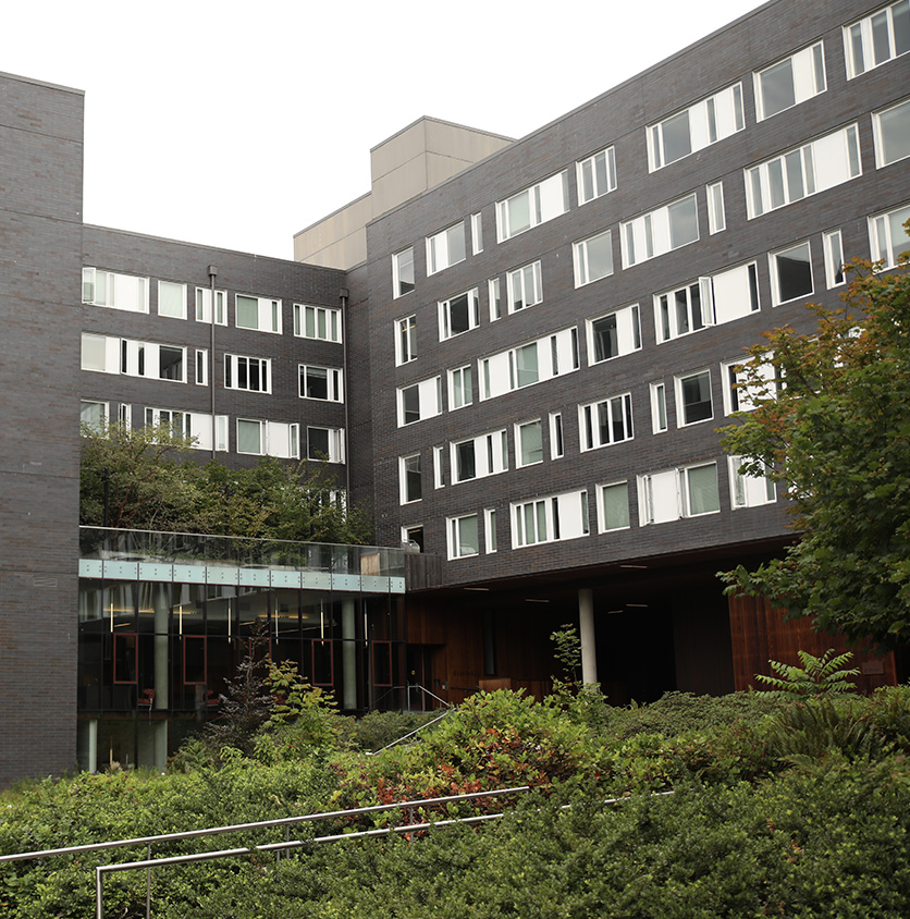 Exterior image of Elm Hall decorative