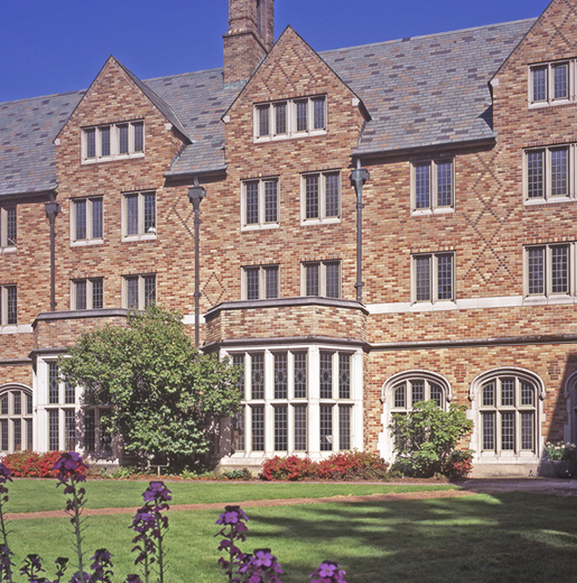 Exterior image of Hansee Hall decorative
