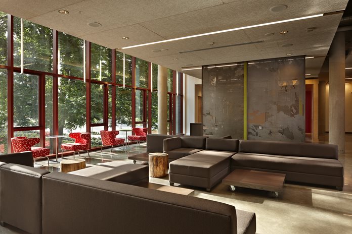 Elm Hall main lounge